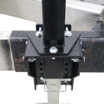 Shocker Clamp On Side Mount Trailer Square Jack Bracket