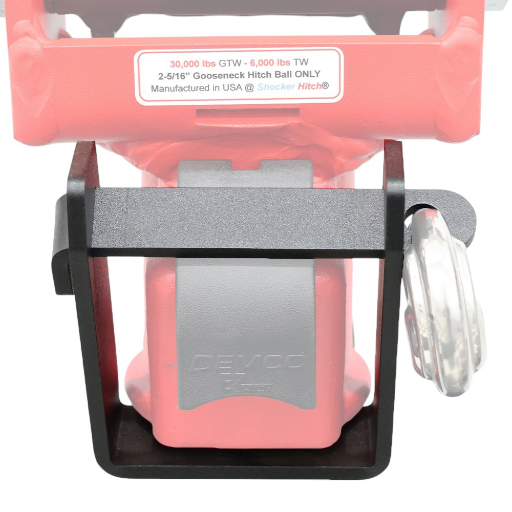 Demco Gooseneck Coupler Lock – SH-9100 - 5 (Shown with Pad Lock)