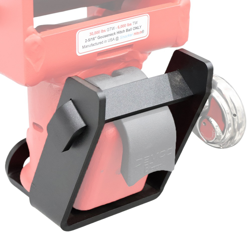 Demco Gooseneck Coupler Lock SH-9100 (Shown with Pad Lock)