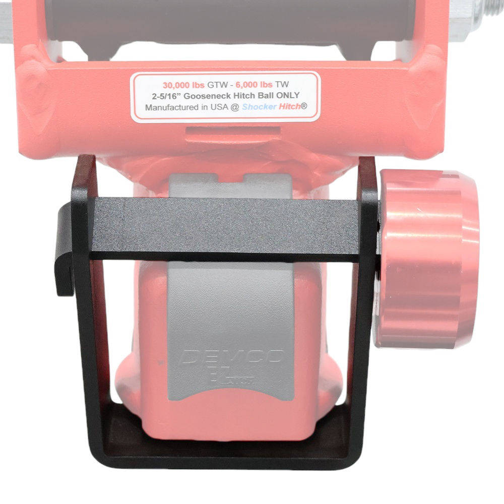 Demco Gooseneck Coupler Lock SH-9100 (Shown with Disk Lock SH-9500)