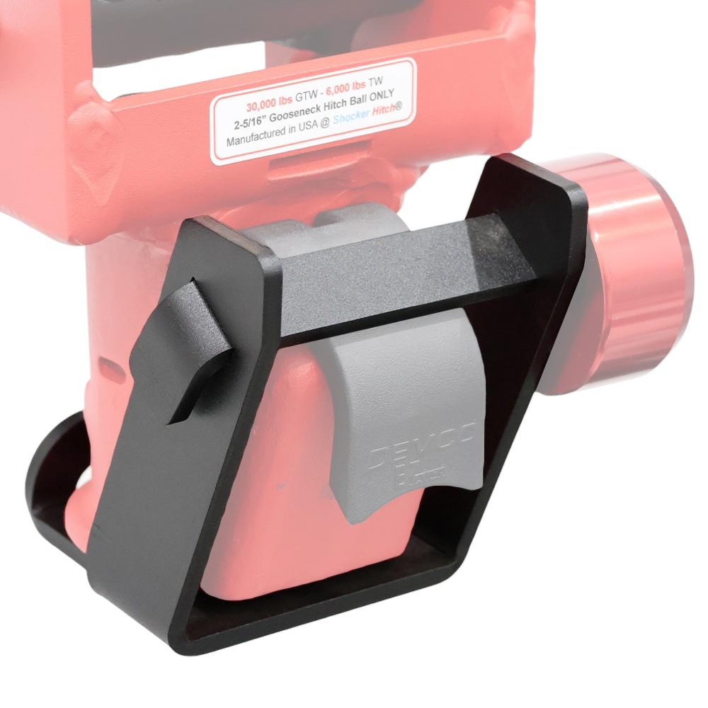 Demco Gooseneck Coupler Lock SH-9100 (Shown with Disk Lock SH-9500)