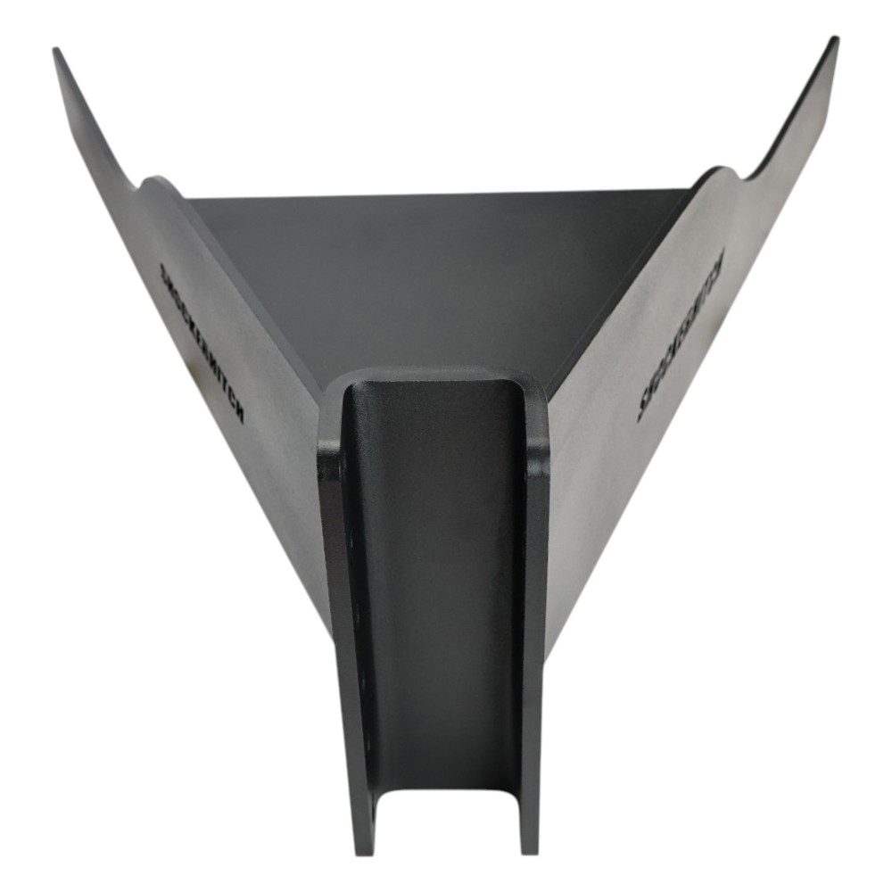 HD Bolt on Vertical Channel Tongue Adapter for Aluminum Trailer A-Frames - SH-430-BLK