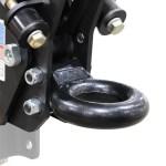 Shocker 20K HD Air Trailer Tongue Pintle Ring Coupler - Ring Side View