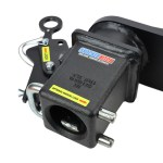 Shocker 30K Gooseneck Stem & Offset Shift Lock Coupler - Closed