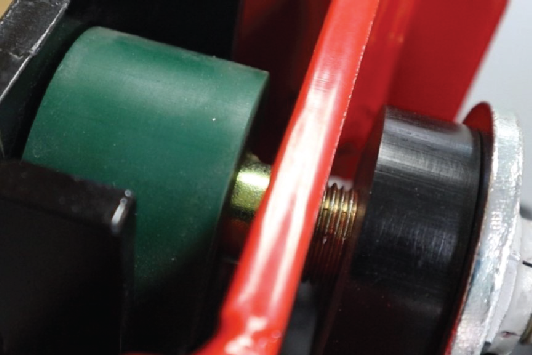 Truck side bump cushion-green-not touching frame (Add Air)