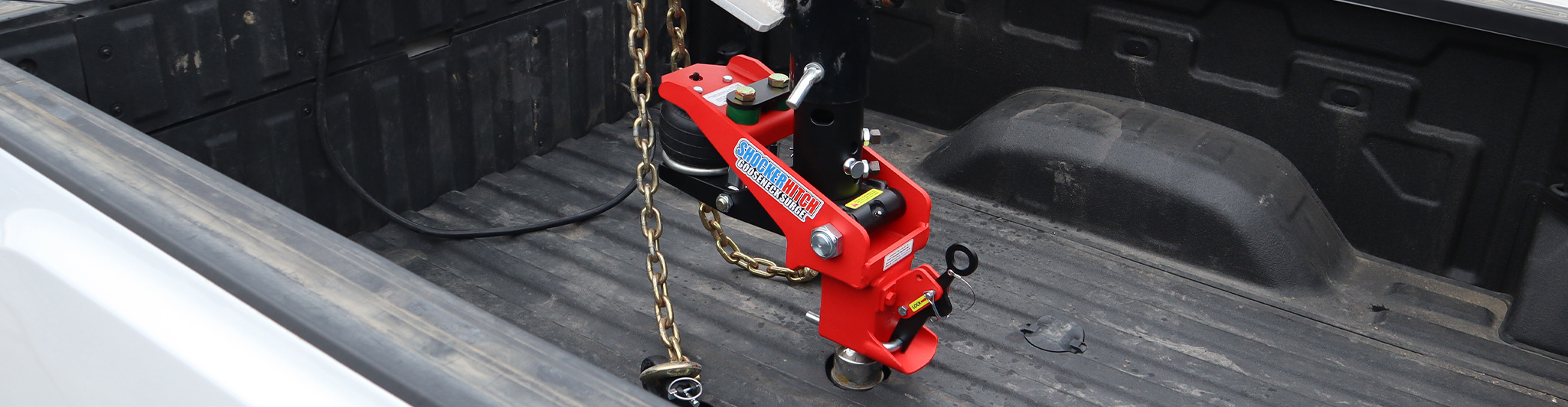 Gooseneck Air Hitch & Coupler by Trailer Brand