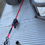 Retractable 1" Ratchet Straps - In Use
