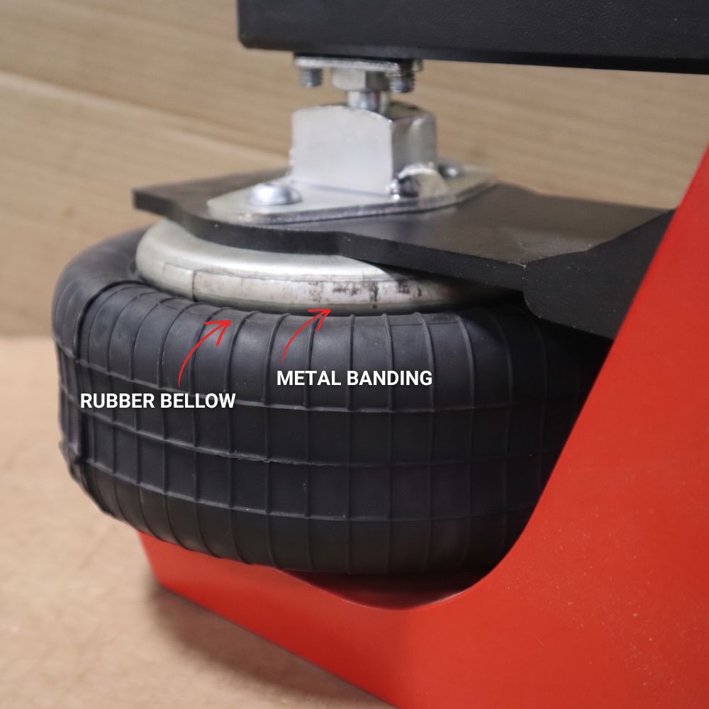 Rubber Bellow Metal Banding