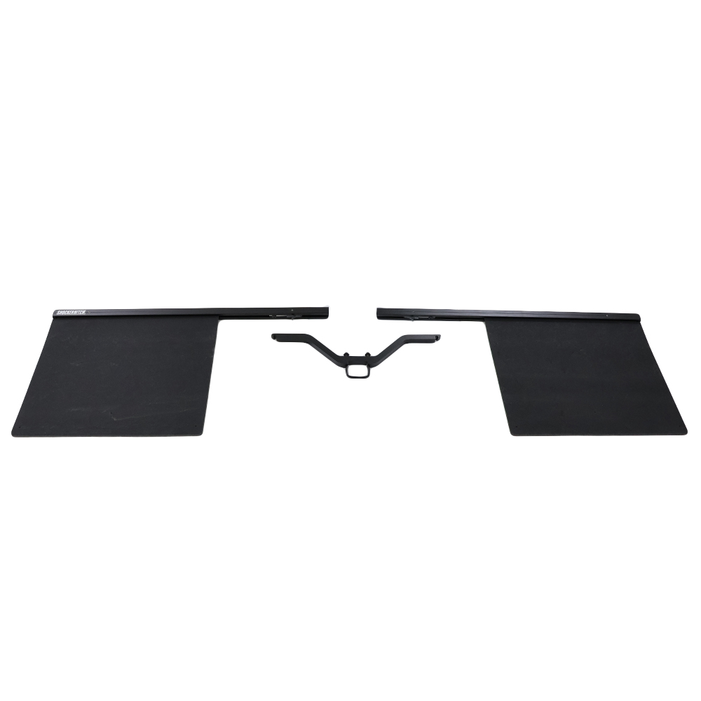 Quick Latch Towing Mud Flaps - Fits 2-1/2" Hitch Dually Contents