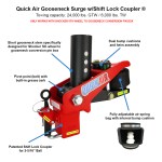 Shocker Quick Air Gooseneck Surge Diagram - Shift Lock