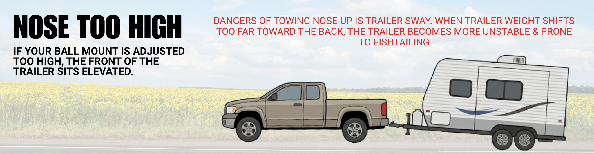 Towing Nose Too High