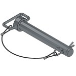 1" Diameter x 7" Long Pin with Lanyard & Clip - SH-GP-6