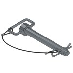 3/4" Diameter x 6" Long Pin with Lanyard & Clip - SH-GP-5