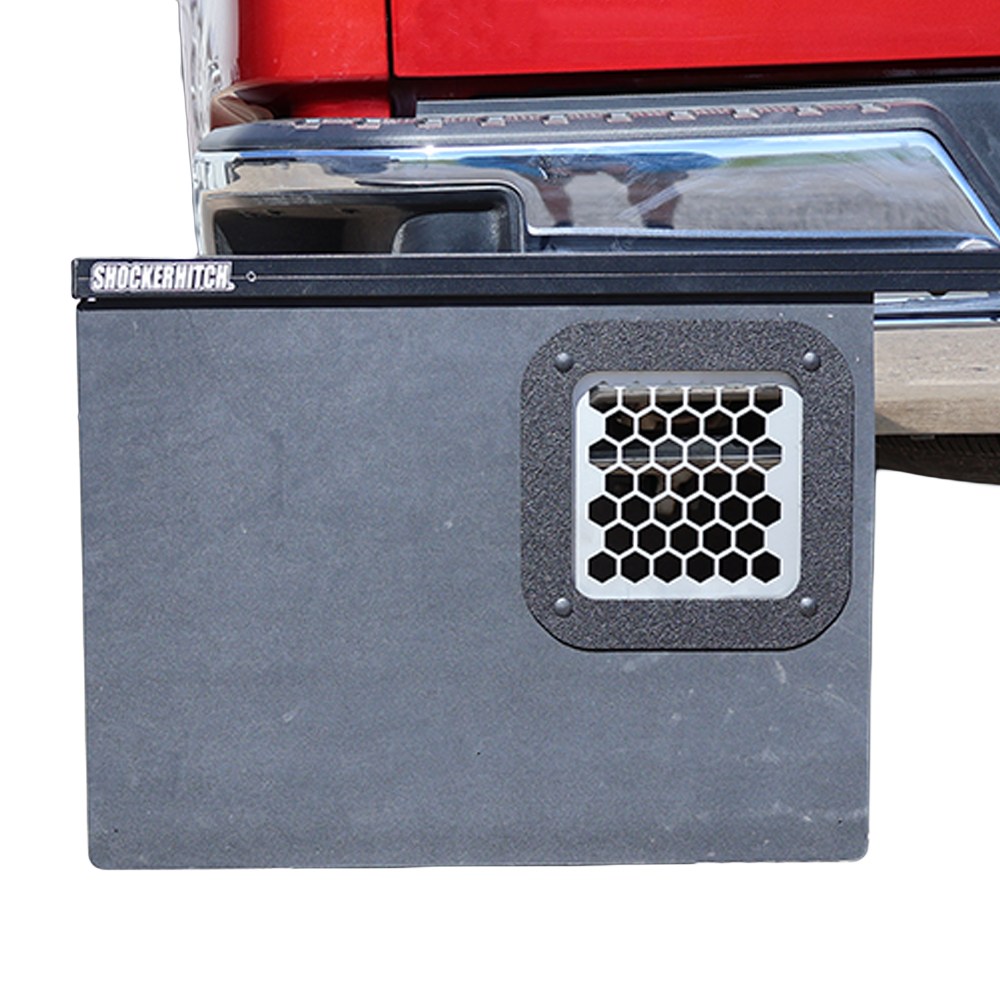 Quick Latch Towing Mud Flaps Dual Exhaust Outlet - Set of 2