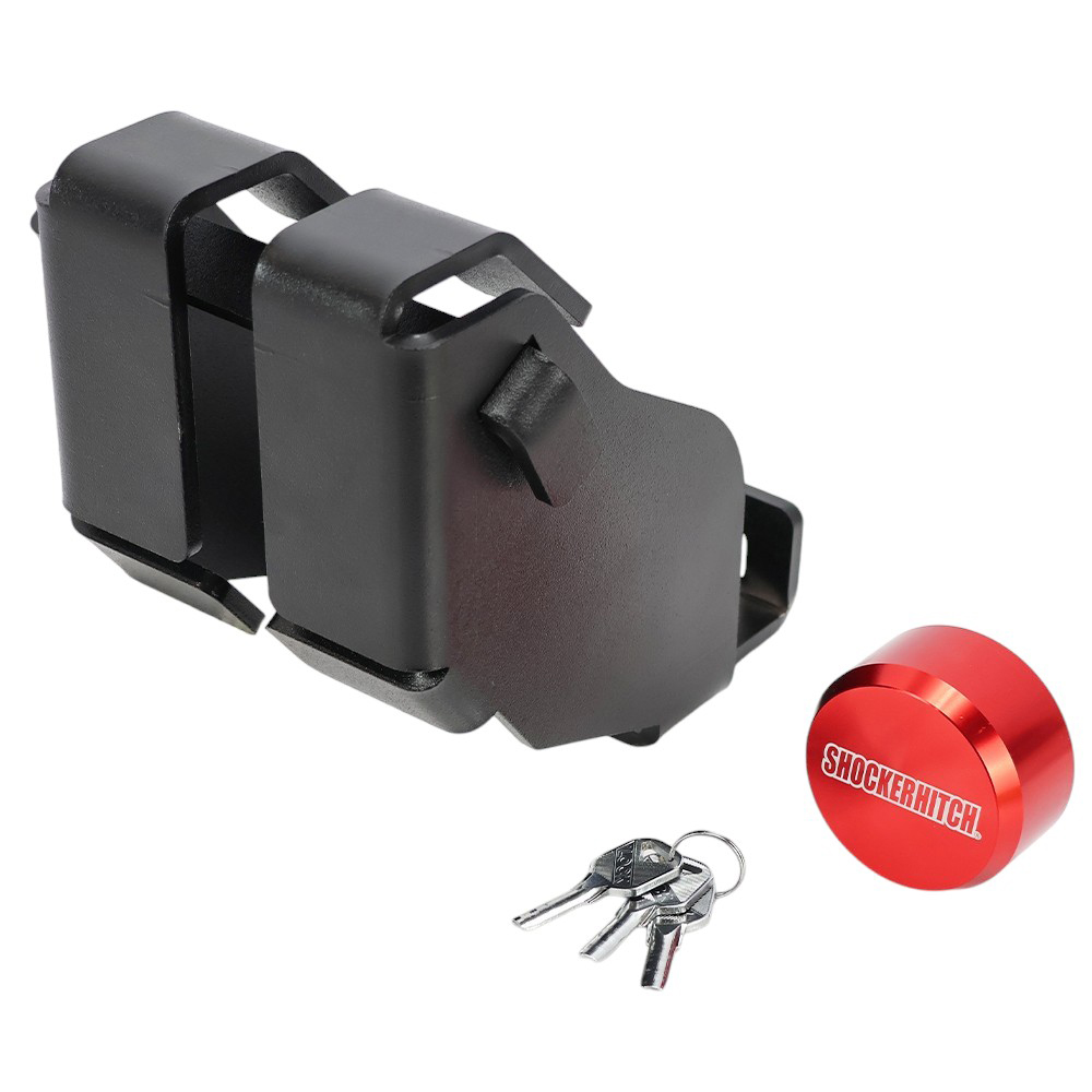 SH-9050-315 Shocker 2-5/16" Shift Lock Gooseneck Coupler Lock with Puck Lock