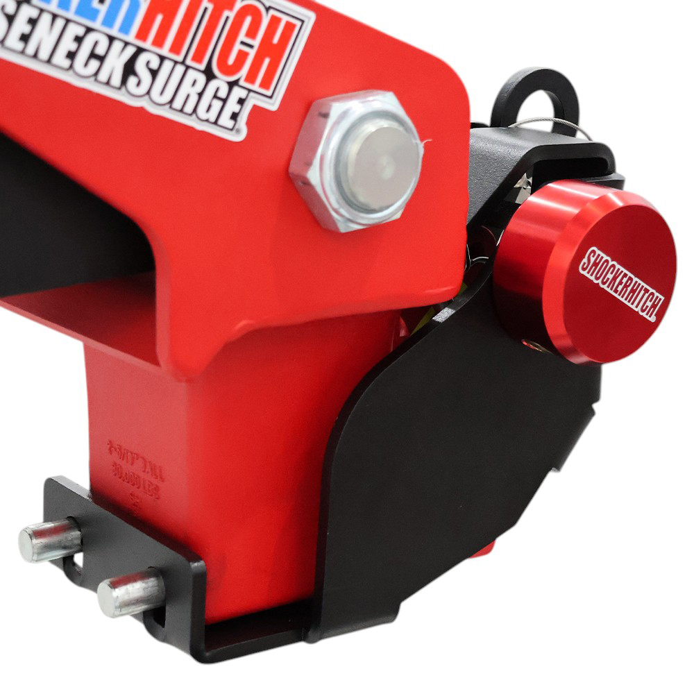 Shocker 2-5/16" Shift Lock Gooseneck Coupler Lock with Puck Lock - 2-5-16 Shift Lock Coupler - 4