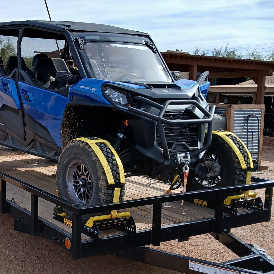 Shocker Wheel Cradles with Side by Side