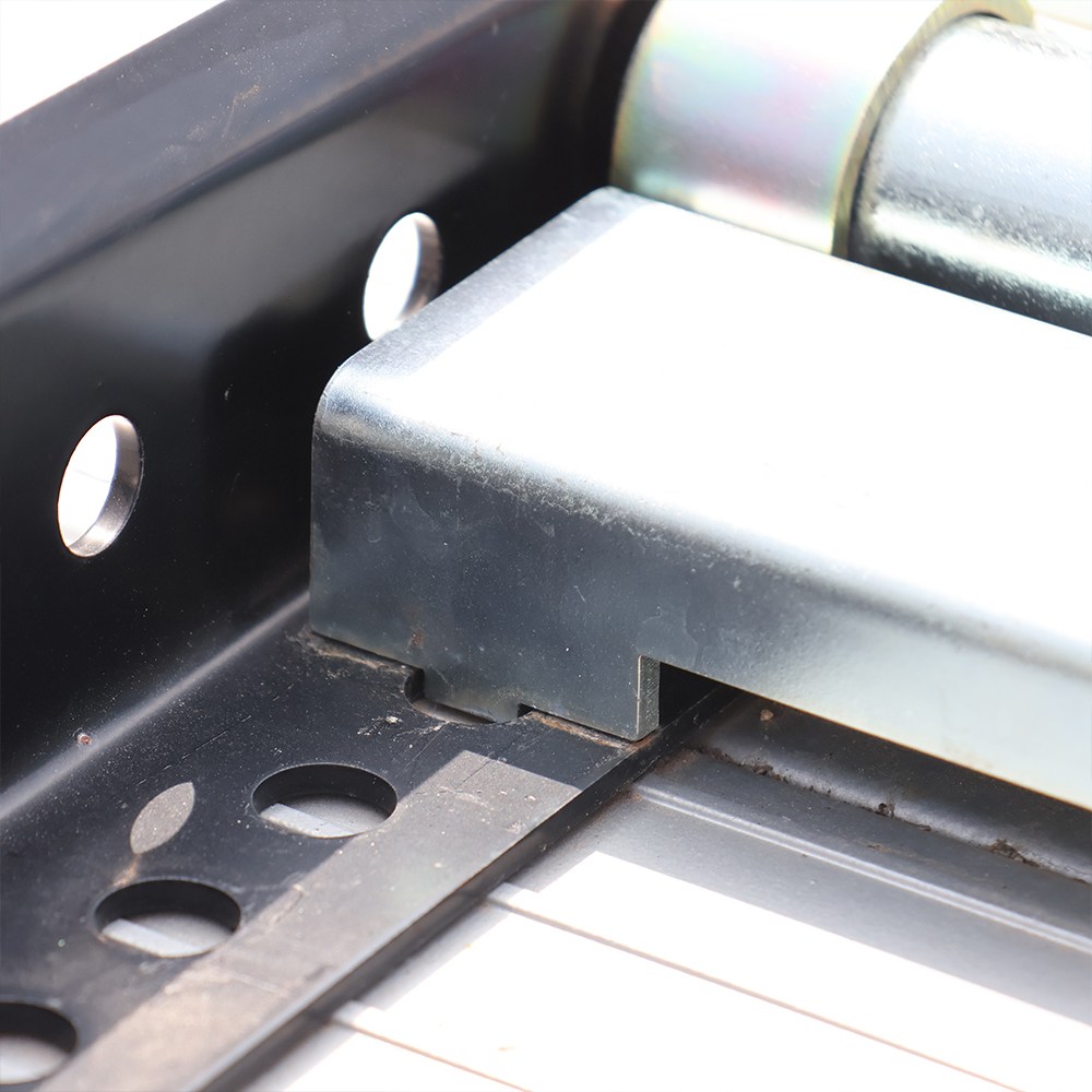 Wheel Cradle E-Track Brackets - Hardware - Close Up