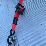 Retractable 2" Ratchet Straps - In Use