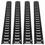 Shocker 5' E-Track Tie Down Rails - 4 Pack - Steel - SH-ETR-205-BLK4