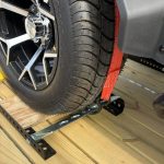 Flip Up Ramp with Tie Down Strap