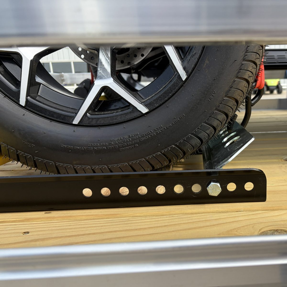 Ramp and Tie Down Close Up