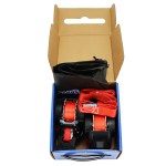 Retractable 1" Ratchet Straps with S-Hooks Kit - What's in the Box