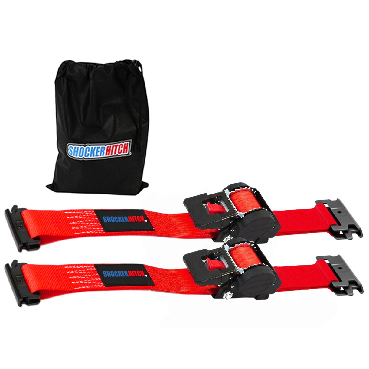 Shocker 2" E-Track Ratchet Straps with E-Track Ends - 1 Pair