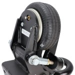 Shocker Air Trailer Tongue Mount Pintle Ring 20K - Square Flat Plate Mount - Air Spring Bag
