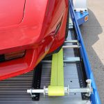 Wheel Cradle Kit For Low Profile Cars w/ Winch Ratchet in Front of Bumper