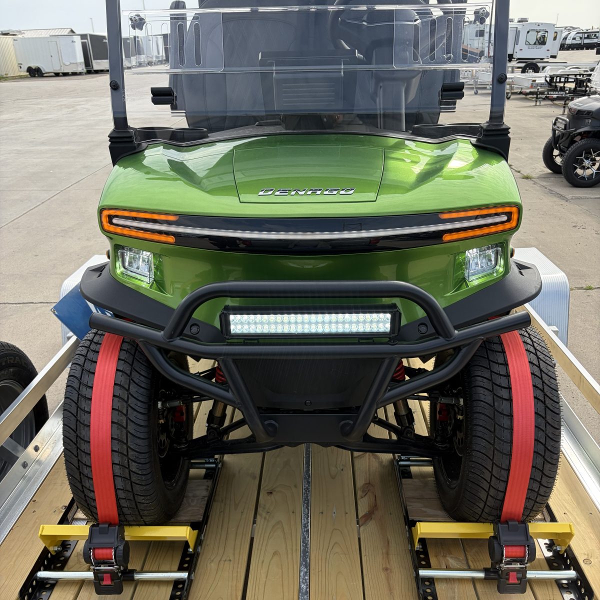 Shocker Wheel Cradle Strap Kit for Golf Cart
