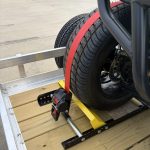 Shocker Wheel Cradle Strap Kit for Golf Cart - Passenger Side