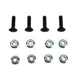 Quick Latch Mud Flap Dual Exhaust Outlet - Hardware