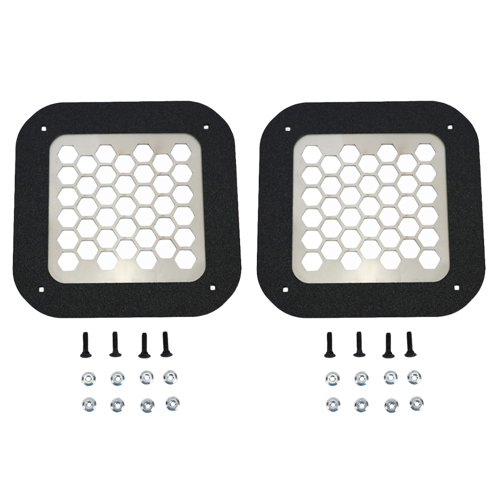 Shocker Quick Latch Mud Flap Dual Exhaust Outlet - One Pair