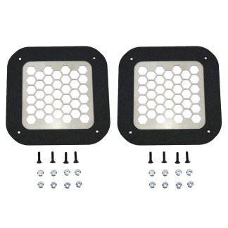 Shocker Quick Latch Mud Flap Dual Exhaust Outlet - One Pair