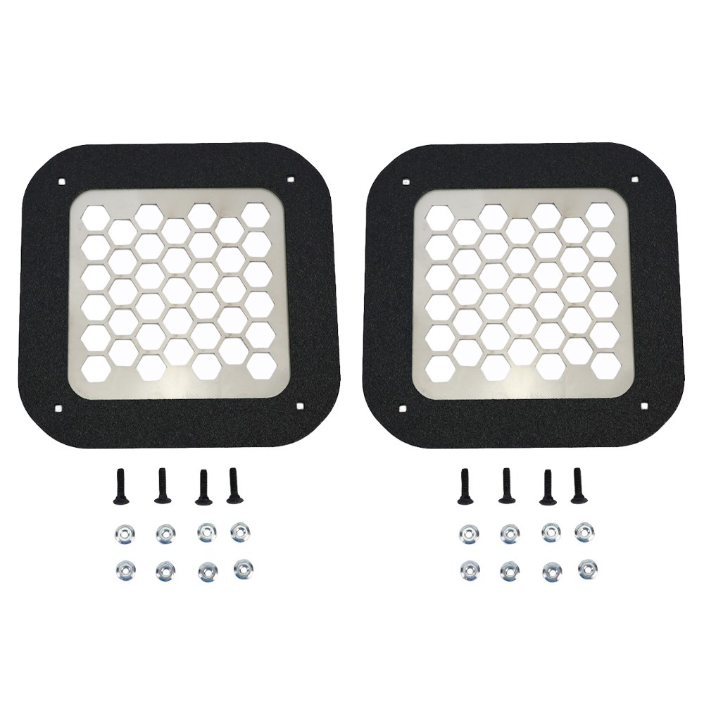 Shocker Quick Latch Mud Flap Dual Exhaust Outlet - One Pair