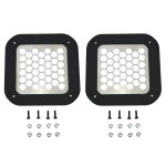 Shocker Quick Latch Mud Flap Dual Exhaust Outlet - One Pair