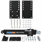 SH-1101 kit contents on white: one SH-1001 friction sway arm and ball kit plus one SH-7010 clamp kit and hardware.