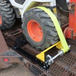 Shocker Wheel Cradle Strap Kit for Skid Steer Close Up