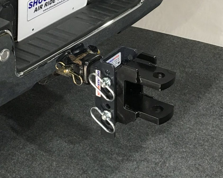 SH-XR100-360 Shocker XR Adjustable Clevis Ball Mount Installed