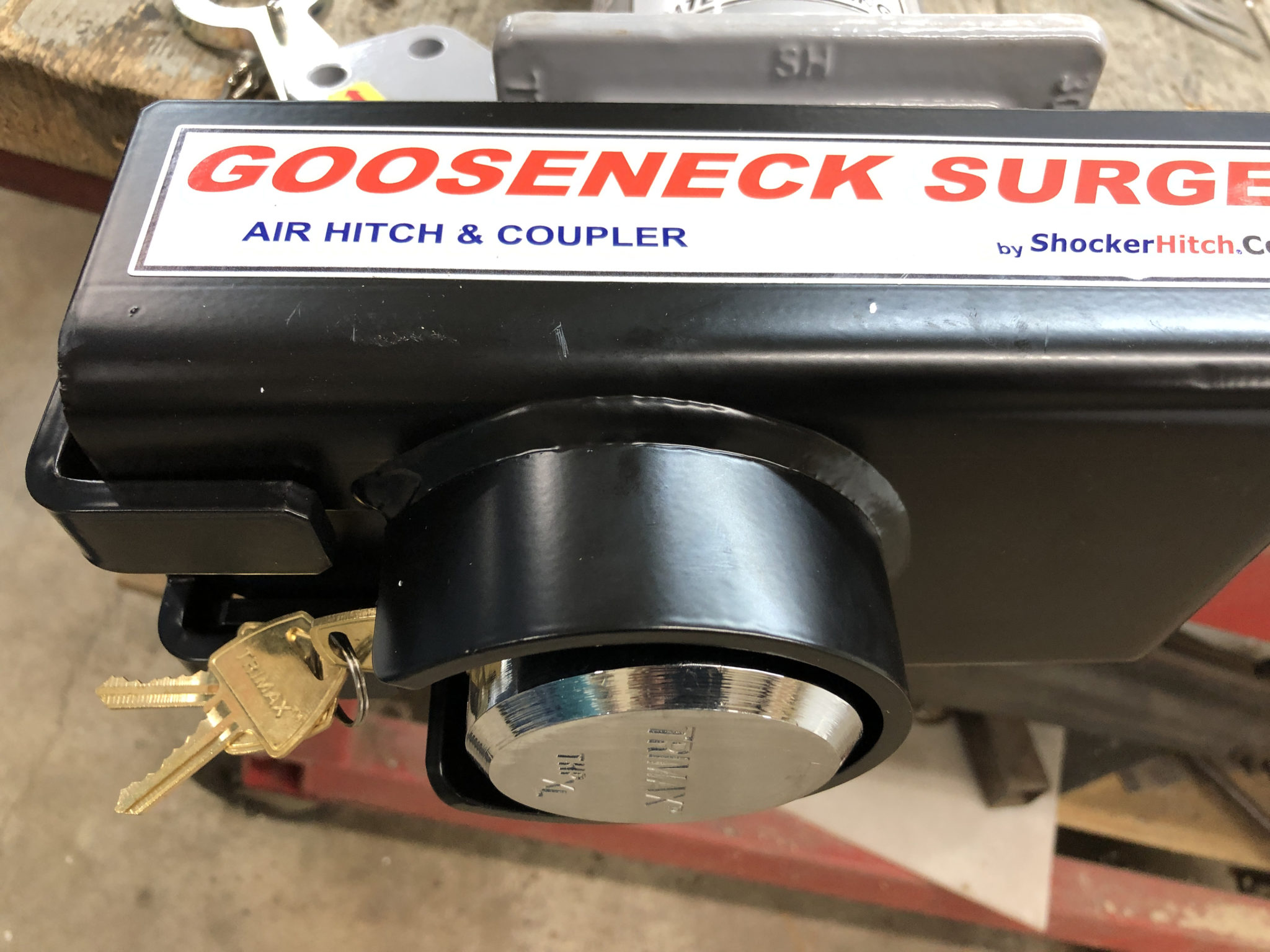 Gooseneck Coupler Lock Kit for Shocker Gooseneck Hitch
