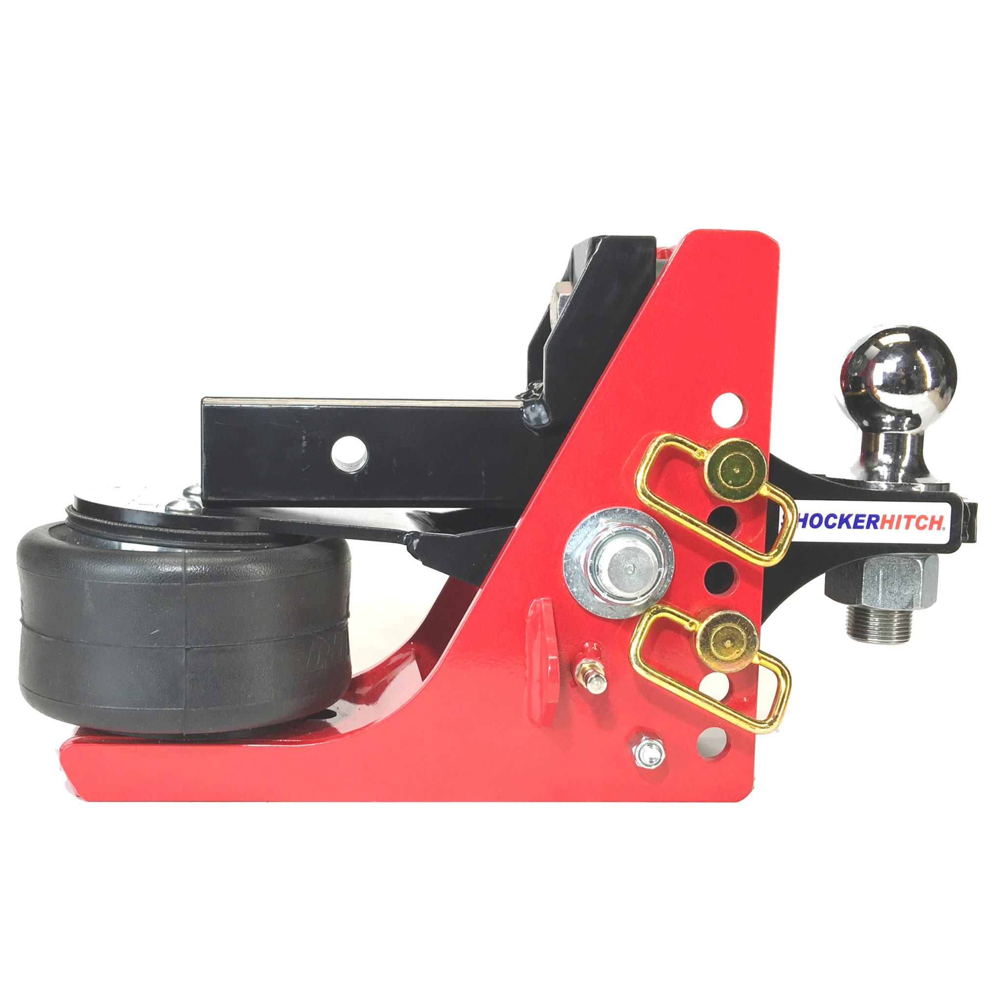 Shocker Air Receiver Hitch with Standard Ball Mount w/ 2-5/16