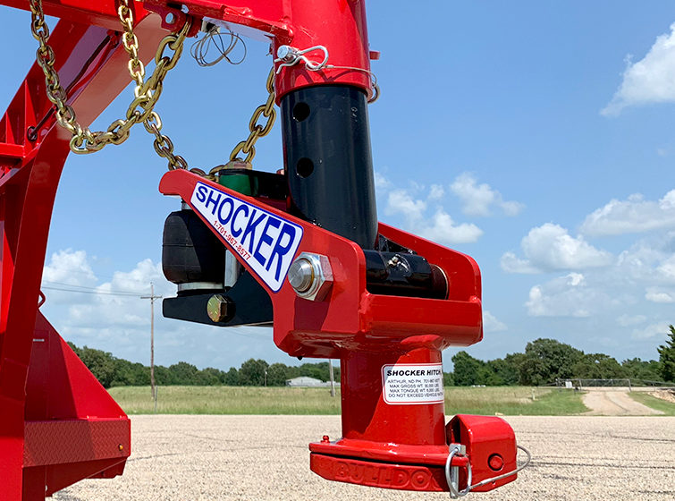 Shocker Gooseneck Air Hitch & Coupler for Diamond C Trailers