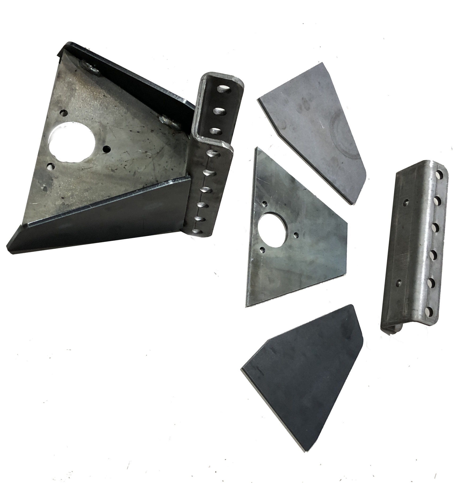Vertical Channel Weld On Tongue Adapter for Trailer AFrames up to 20,000 lbs GTW